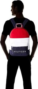 img 1 attached to Tommy Hilfiger Colorblock Canvas Backpack
