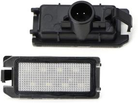 img 3 attached to 🚗 Enhance Your Vehicle's Look with iJDMTOY OEM-Fit 3x Brighter 8-SMD LED CAN-bus Error Free License Plate Lights