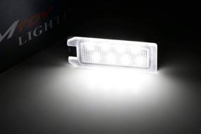 img 2 attached to 🚗 Enhance Your Vehicle's Look with iJDMTOY OEM-Fit 3x Brighter 8-SMD LED CAN-bus Error Free License Plate Lights