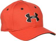 🧢 under armour boys' baseball hat: stylish and protective headwear for young athletes logo