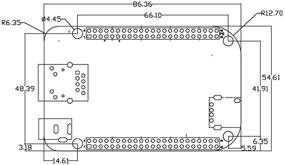 img 1 attached to 🖥️ Eleduino BeagleBone Black Rev C (4G) SBC Development Board