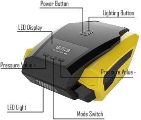 img 2 attached to Eoncore Compressor Inflator Emergency Flashlight