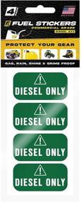 img 4 attached to Diesel Stickers Decals Super Strong Weather Resistant