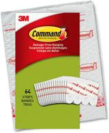 🖼️ command poster hanging strips: small white 64-strips for damage-free indoor decoration logo
