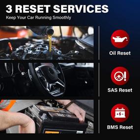img 1 attached to CR629 OBD2 Scanner - SRS ABS Airbag Diagnose with Active Test | 2021 Latest Code Reader for Oil SAS BMS Reset, Check Engine Car Scanner Diagnostic | Lifetime Free Update | OBD2 Full Function
