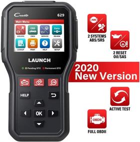 img 4 attached to CR629 OBD2 Scanner - SRS ABS Airbag Diagnose with Active Test | 2021 Latest Code Reader for Oil SAS BMS Reset, Check Engine Car Scanner Diagnostic | Lifetime Free Update | OBD2 Full Function