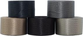 img 4 attached to 🔗 SGT KNOTS Heavy Duty Belt Webbing - Durable 100% Polyester Straps for Cargo, Harnesses, Canoe Seats, and Climbing - 2" x 10ft