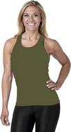 west zero two tank top: lightweight racerback yoga 🏋️ & workout tank for women - perfect for running & fitness логотип