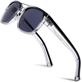 img 4 attached to 🕶 Donahugh Polarized Mirrored Designer Sunglasses