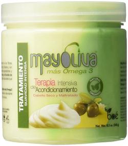 img 3 attached to 💆 Revive and Nourish Your Hair with Boe Mayoliva Intensive Conditioning Therapy - 8.5 Oz