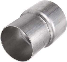 img 4 attached to 🔩 Universal 2.5" Inner Diameter to 3" Outer Diameter Exhaust Pipe Converter Reducer - High-quality Mild Steel Construction