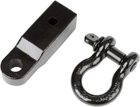 img 2 attached to 🔒 Rugged Ridge 11234.01 Receiver Shackle Bracket: Durability and Versatility Combined