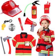 🚒 firefighter-themed accessories for toddlers: perfect for birthdays and halloween celebrations logo