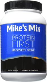 img 2 attached to 🍫 Mike's Mix Protein First Recovery Drink 4 lbs - Chocolate: Experience Real Food, Simplicity, and Natural Ingredients!