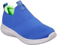 comfortable and stylish: discover skechers kids boys elite flex boys' shoes logo