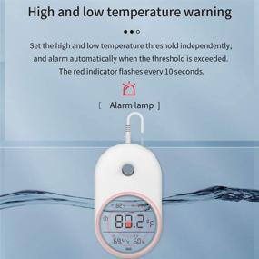 img 1 attached to Shyfish Thermometer Terrarium Temperature Fahrenheit