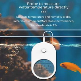 img 3 attached to Shyfish Thermometer Terrarium Temperature Fahrenheit