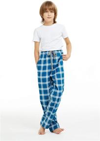 img 1 attached to 👖 Cozy Comfort: HiddenValor Big Boys Cotton Pajama Lounge Pants