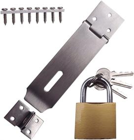 img 4 attached to 🔒 Stainless Steel Arlai Padlock for Optimal Fastening