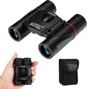 img 4 attached to Ankylin 8x21 Compact Binoculars: Ideal for Bird Watching, 🔭 Hunting, Concerts, and Theater - Perfect for Adults and Kids