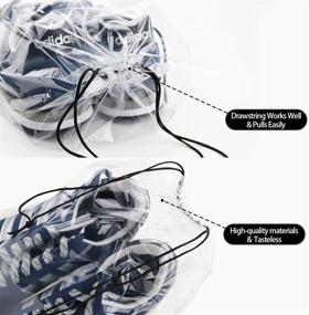 img 2 attached to Translucent Waterproof Organizers Drawstring 50PCS Transparent