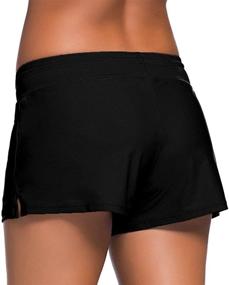 img 1 attached to Sythyee Boardshorts Tankini Boyshorts Swimsuit Women's Clothing