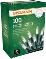 sylvania 100 mini lights 💡 clear: illuminate your space with sparkling brilliance logo