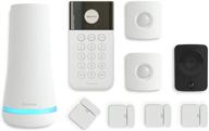 🏠 simplisafe 9 piece wireless home security system with hd camera - get optional 24/7 professional monitoring without a contract - compatible with alexa and google assistant logo