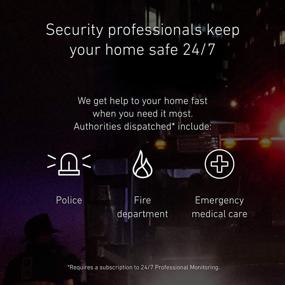 img 1 attached to 🏠 SimpliSafe 9 Piece Wireless Home Security System with HD Camera - Get Optional 24/7 Professional Monitoring without a Contract - Compatible with Alexa and Google Assistant