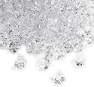 💎 650-piece clear acrylic rock diamond crystals for vase fillers, table scatter, event décor, birthday party, wedding, arts & crafts logo