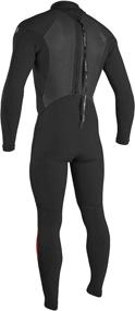 img 1 attached to 🌊 O'Neill Men's Epic 3/2mm Full Wetsuit 3XL Black/Red (4211B) - Ultimate Performance and Style for Water Enthusiasts