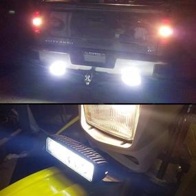 img 2 attached to 6-inch Cool White LED Light Bar Pods – Off-Road Flood Driving Lights for SUVs, ATVs, Trucks, and Gardens