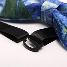 img 2 attached to 👔 Boys' Starry Solid Bowtie by Mumusung: Stylish Accessories for Boys' Bow Ties