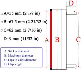 img 1 attached to Черный спортивный диск "Center Racing Leggera HLT Gridio