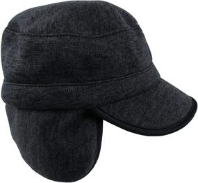 img 1 attached to Warm and Cozy: N'Ice Caps Winter Ballcap with Fleece Lining and Full Ear Cover