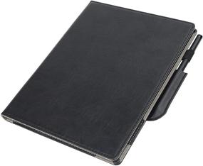 img 3 attached to 📚 KuRoKo Book Folio Case Cover for Remarkable 2 Digital Paper (10.3 Inch, 2020 Released) - With Hand Strap and Pen Holder