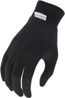 terramar kids thermasilk ultra-thin performance liner gloves: enhanced comfort and flexibility for active youngsters logo