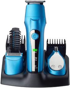 img 3 attached to 💇 Besdo BD-1008 Rechargeable Hair Clippers, Professional 5 in 1 Men's Grooming Kit with Beard Trimmer