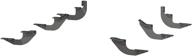 🏃 aries 2051101 aerotread running board mounting brackets - sold individually logo