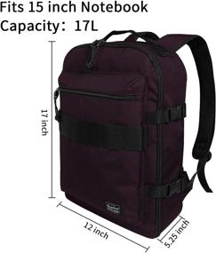 img 2 attached to Rangeland Business Backpack Approved Daypack Backpacks for Laptop Backpacks