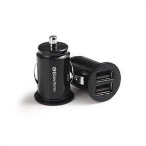 img 4 attached to Cable Matters 2-Pack 4.8A 24W Flush Mount Dual USB 🔌 Car Charger for Smartphones and Tablets - Compact Mini Car USB Charger