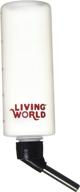 🐹 living world hamster bottle: 8-ounce water dispenser with hanger - reliable and convenient hydration solution for hamsters логотип