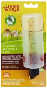 img 1 attached to 🐹 Living World Hamster Bottle: 8-Ounce Water Dispenser with Hanger - Reliable and Convenient Hydration Solution for Hamsters