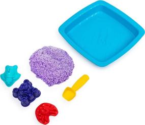 img 2 attached to Unleash creativity with the Purple Kinetic Sand Sandbox Playset