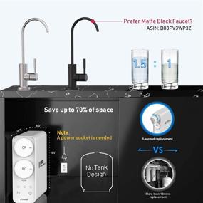 img 1 attached to 💧 Pure and Pristine Water: Frizzlife Reverse Osmosis Filtration System for Effective Filtration and Water Purification