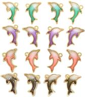 honbay double dolphin pendants jewelry logo