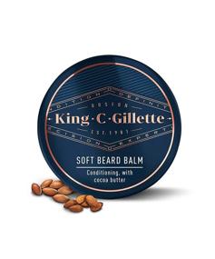 img 4 attached to 🧔 King C. Gillette Soft Beard Balm: Luxurious Deep Conditioning with Cocoa Butter, Argan Oil, and Shea Butter