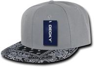 decky bandanna snapback: uniting style and comfort in one trendy hat логотип