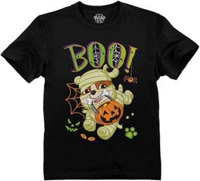 img 4 attached to 🎃 Halloween Toddler T Shirt for Boys - Patrol Marshall Design - Tops, Tees & Shirts