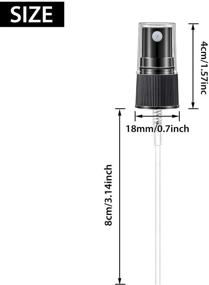 img 3 attached to 🔘 20 шт. Насадки для распылителя с эфирным маслом, повторно используемые насадки для бутылок емкостью 5 мл, 15 мл, 20 мл